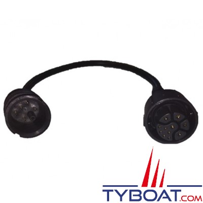 Raymarine - Câble d'adaptation 8 broches vers 11 broches pour sonde CP370 sur Axiom Pro 