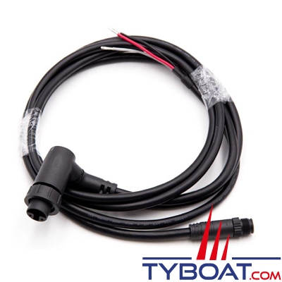 Raymarine - Câble d'alimentation Element/Axiom/Axiom+ coudé 90° 1,5 m avec connecteur NMEA 2000