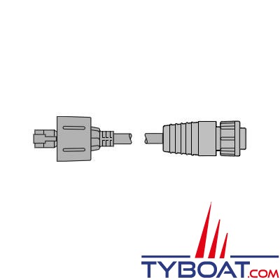 Raymarine - Câble Raynet vers RJ45 mâle - 1 mètre