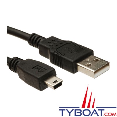 Raymarine - Câble USB vers Mini USB pour interface de programmation, longueur 2 mètres