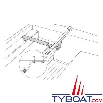 RAYMARINE - Coude 102 mm