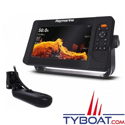 Raymarine - Element 7 HV - GPS/Sondeur CHIRP et HYPERVISION - Wi-Fi - Sonde HV-100+ - Cartographie Lighthouse Europe de l'Ouest