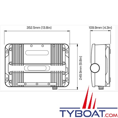 RAYMARINE - Module sondeur professionnel CHIRP CP570