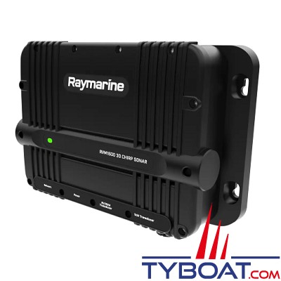Raymarine - Module sondeur RVM1600 CHIRP 1 kW avec sondeur RealVision MAX, DownVision, SideVision, 3D et CHIRP traditionnel 600 W