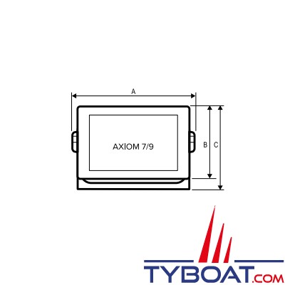 Raymarine - Multifonctions AXIOM+ 7 - Cartographie Lighthouse Europe de l'Ouest