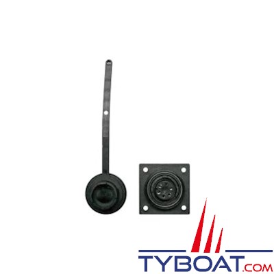 Raymarine - Prise femelle pilote cockpit 6 broches - ST1000+ et ST2000+