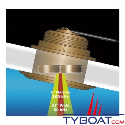 RAYMARINE - Sonde B164-12 50 / 200DT ((CP300))