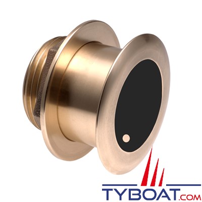 Raymarine - Sonde traversante bronze B175M CHIRP 80/130kHz 1kW angle 0° 