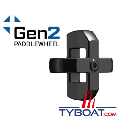 Raymarine - Sonde traversante Triducer DST810 - roue à aubes Gen2 - 235 KHz - Connecteur SeaTalk NG / Bluetooth