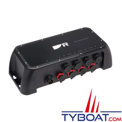 Raymarine - Switch réseau Raynet RNS8 8 Ports Gigabit dont 4 POE