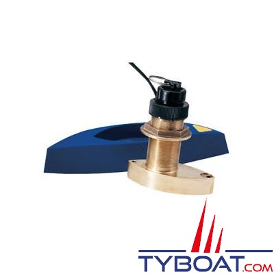 Raymarine - Triducer traversant bronze 600w (B744V) avec sabot