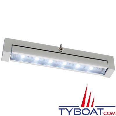 Quick - Réglette LED Syria 15 - 10/15 Volts - 1,5 Watts - Blanc naturel - 150 mm - Orientable