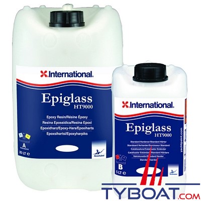 Résine époxy International Yachtpaint Epiglass HT9000 3,75 Litres Standard