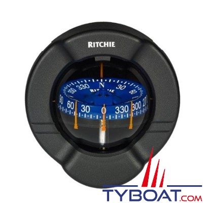 RITCHIE - Compas de cloison SR-2 série Venture - couleur noir / lecture bleue