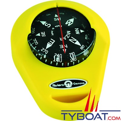 RIVIERA - MIZAR - Compas de poche - 60 x 80 mm (Jaune)