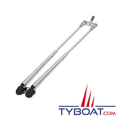 ROCA - Bras pantographe inox poli pour W10/W12 - 12.8-18''/324-460mm