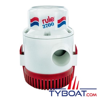 Rule - Pompe de cale immergeable - Rule 16A - 3700 GHP - 14000L/H - 24V