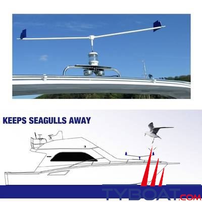 Scare Gull - Support d'angle 90 pour épouvantail à mouettes