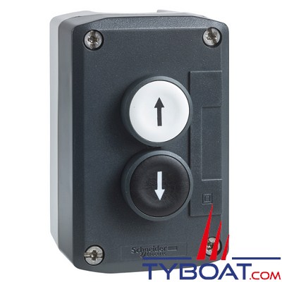 SCHNEIDER ELECTRIC - Boîte à boutons XALD - 2 boutons poussoirs - 2 F