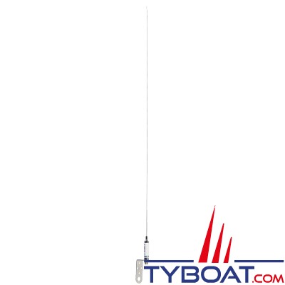 Scout - Antenne VHF pour voilier KM-3F - Fouet fibre de verre - 0,9 mètre - 3 db - Connecteur SO 239