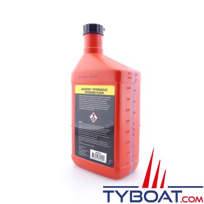 SEASTAR - HA5430 - Bidon huile hydraulique jaune - 946 ml