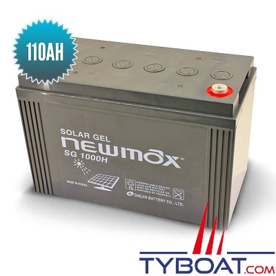 Batterie Gel Plomb-carbone Newmax 12V / 120 Ah