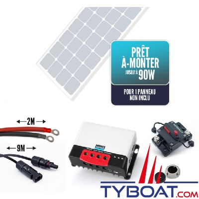 Seatronic - Kit d'installation solaire pour 1 panneau jusqu'à 90W