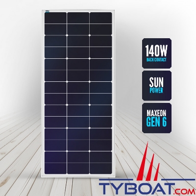 Seatronic - Panneau rigide - Sunpower Maxeon 6 Back contact - 140 watts - 540*1230*35 mm 