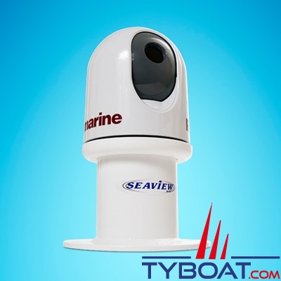 Seaview - Support 5“ (127mm) verticale pour caméras FLIR MD ou RAY T200 / base ronde de 8“