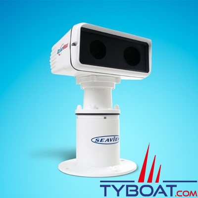 Seaview - Support 5“ (127mm) verticale pour projecteurs, caméra, base ronde de 8“