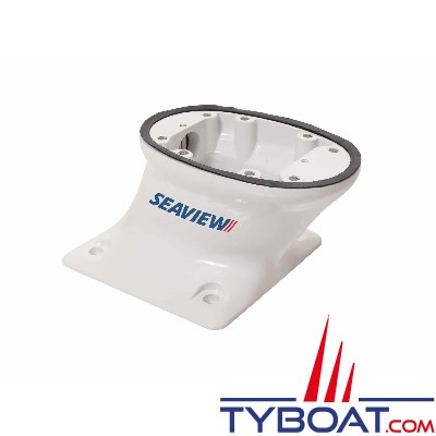 Seaview - Support modulaire simple - inclinaison arrière - hauteur 127 mm - pour radar, Satdome, antenne poutre - PMA-57-M1