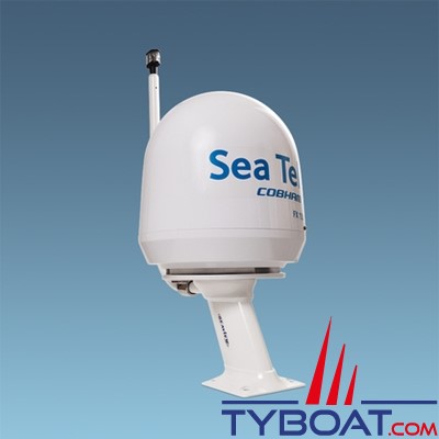 Seaview - Support modulaire simple - inclinaison arrière - hauteur 254 mm - pour radar, Satdome - PMA-107-M1