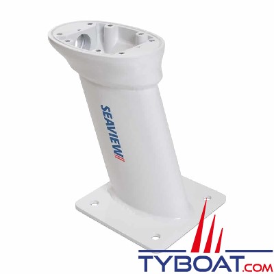 Seaview - Support modulaire simple - inclinaison arrière - hauteur 254 mm - pour radar, Satdome - PMA-107-M1