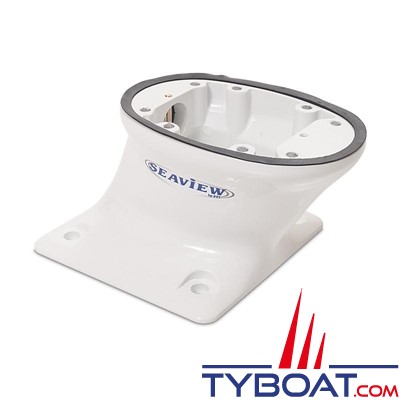 Seaview - Support modulaire simple - inclinaison avant - hauteur 127mm - pour radar, Satdome, antenne poutre - PMF-57-M1