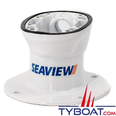 Seaview - Support modulaire simple - pied vertical - hauteur 127mm - pour radar, Satdome - AM5-M1