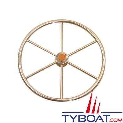 Gouvernail - Barre à roue inox Atlantic - 800 mm