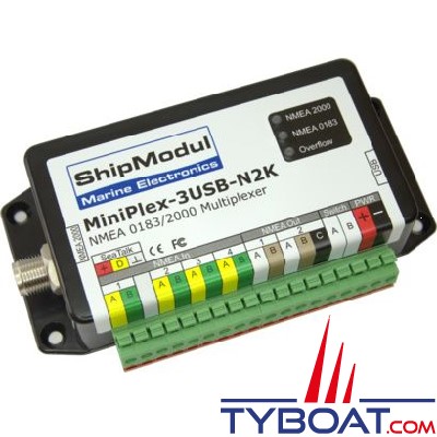 Shipmodul - Multiplexeur MiniPlex - 3USB-N2K