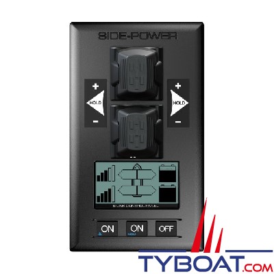 Side Power - Commande joystick double 12/24V S-Link - PJC212
