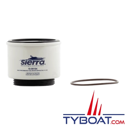 Sierra - Élément filtrant de rechange compatible Série 120 type R12S - 2µ