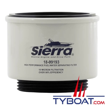 Sierra - Élément filtrant de rechange compatible Série 120 type R12T - 10µ
