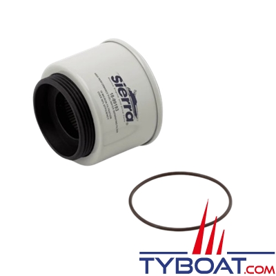 Sierra - Élément filtrant de rechange compatible Série 120 type R12T - 10µ