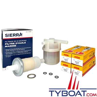 Sierra - Kit entretien compatible moteur Honda BF115A, BF130A