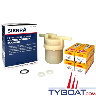 Sierra - Kit entretien compatible moteur Honda BF75A2, BF90A2