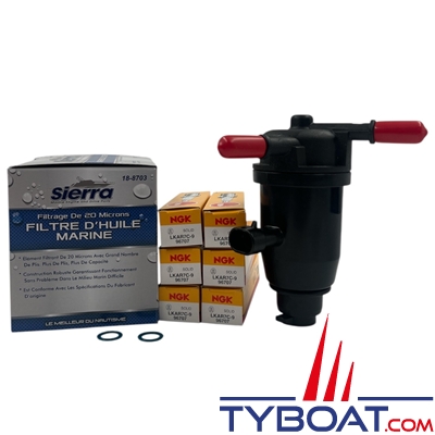 Sierra - Kit entretien compatible moteur Mercury 150 A 225CV 4T EFI V6