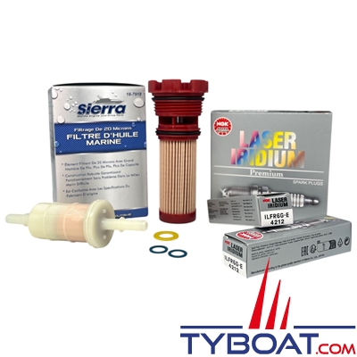 Sierra - Kit entretien compatible moteur Mercury 200 A 300CV VERADO L6 (GEN 4)