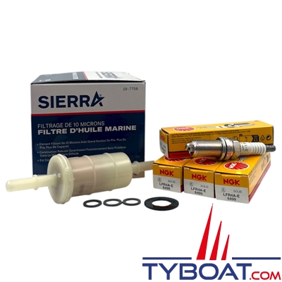 Sierra - Kit entretien compatible moteur Mercury 75 A 115CV 4T EFI (1.7L)