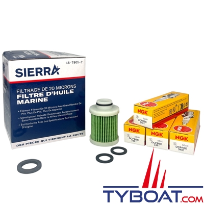 Sierra - Kit entretien compatible moteur Suzuki  DF100B (18&+)