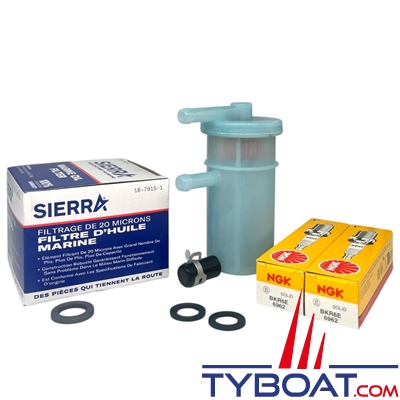 Sierra - Kit entretien compatible moteur Suzuki  DF25, DF30 (06-11)