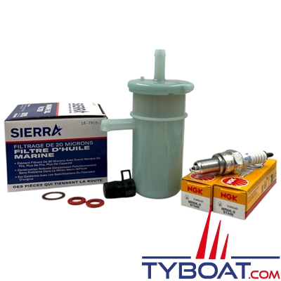 Sierra - Kit entretien compatible moteur Suzuki  DF25A, DF30A (19&+)