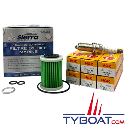 Sierra - Kit entretien compatible moteur Yamaha F(L)200B,F(L)200C(2007+), F225B/C, F(L)250A/B